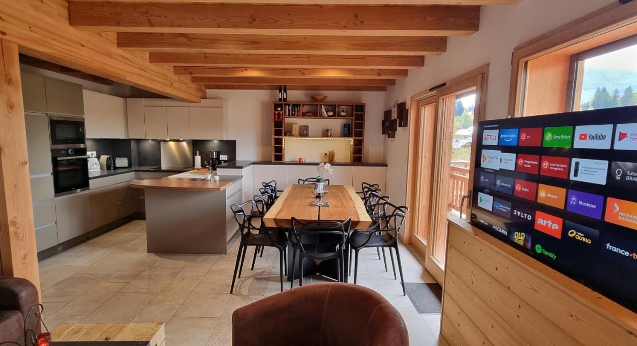 Chalet Arpitan - Les Carroz - Grand Massif Luaran gambar