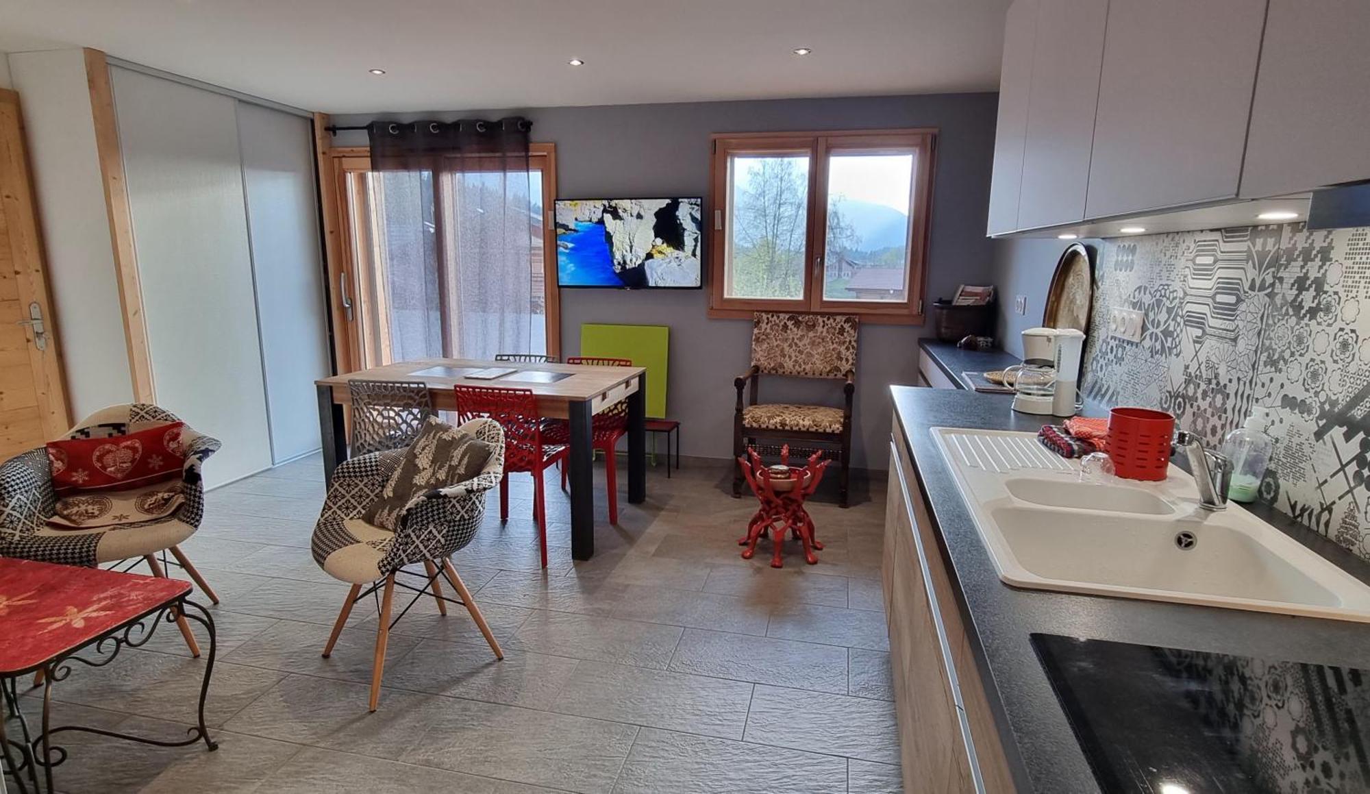 Chalet Arpitan - Les Carroz - Grand Massif Bilik gambar