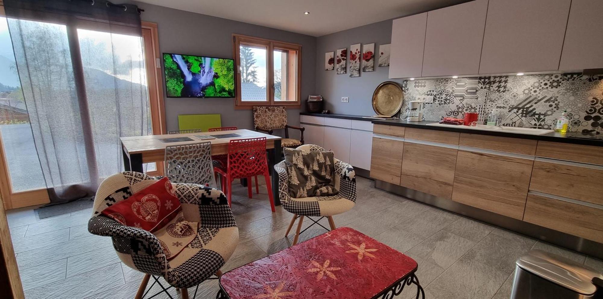 Chalet Arpitan - Les Carroz - Grand Massif Bilik gambar