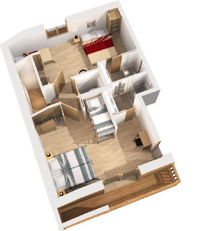 Chalet Arpitan - Les Carroz - Grand Massif Bilik gambar