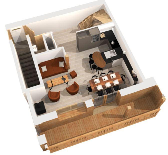 Chalet Arpitan - Les Carroz - Grand Massif Bilik gambar